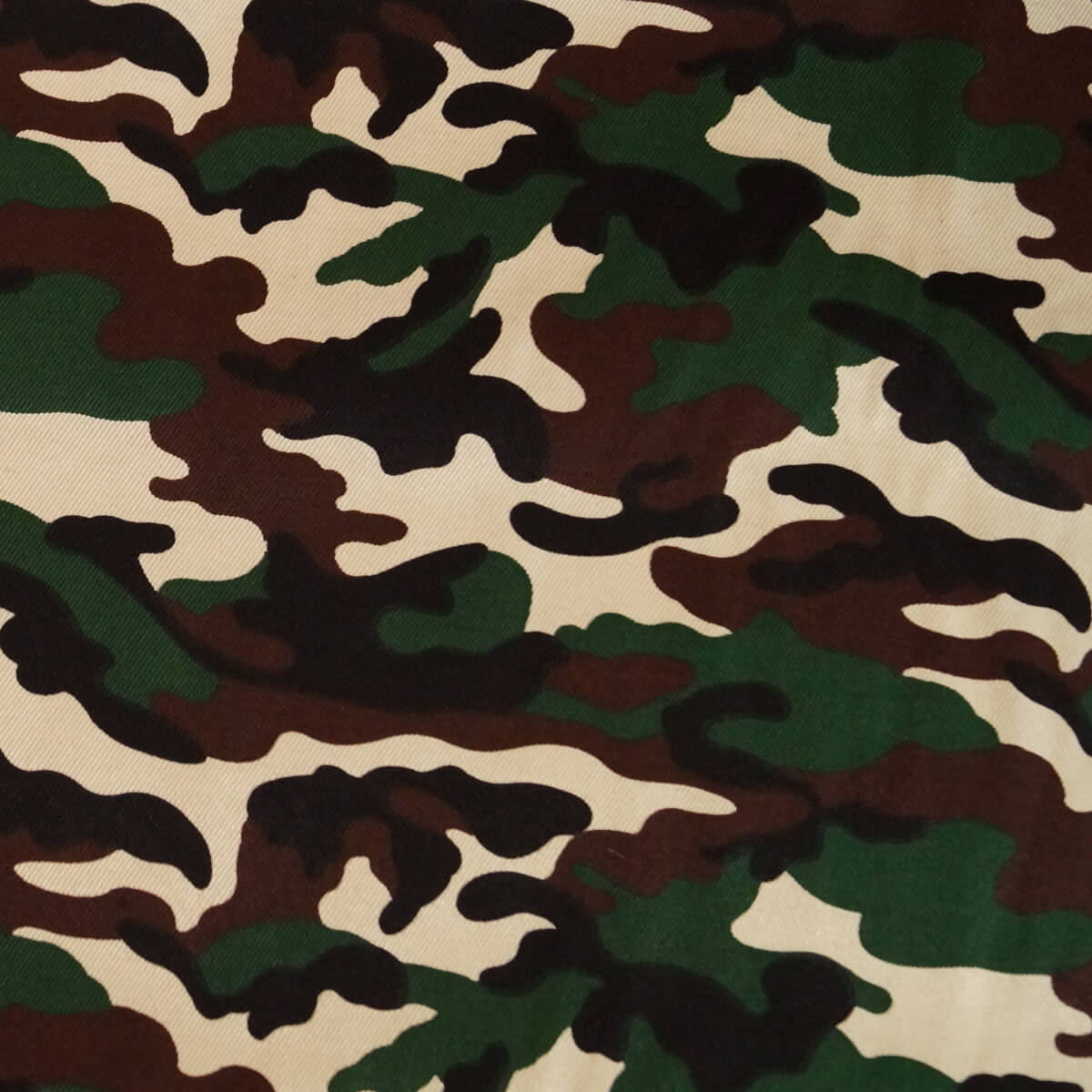 Baumwollstoff Camouflage Dunkelgrün für Frettchen Kuschelsachen